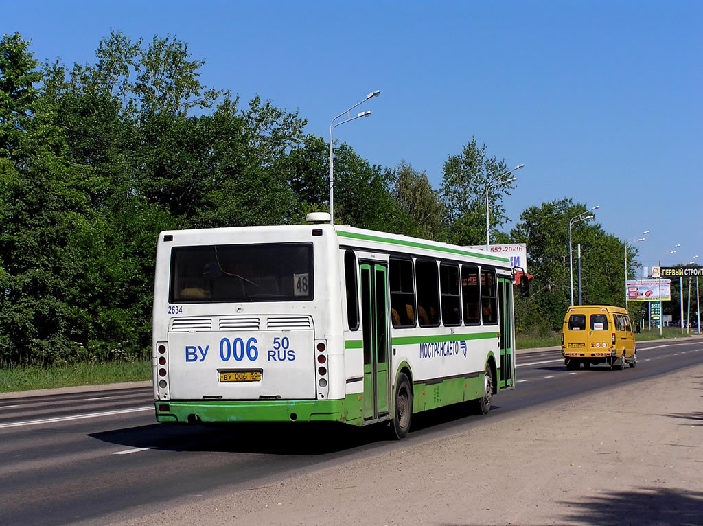 Московская область, ЛиАЗ-5256.25-11 № 2634