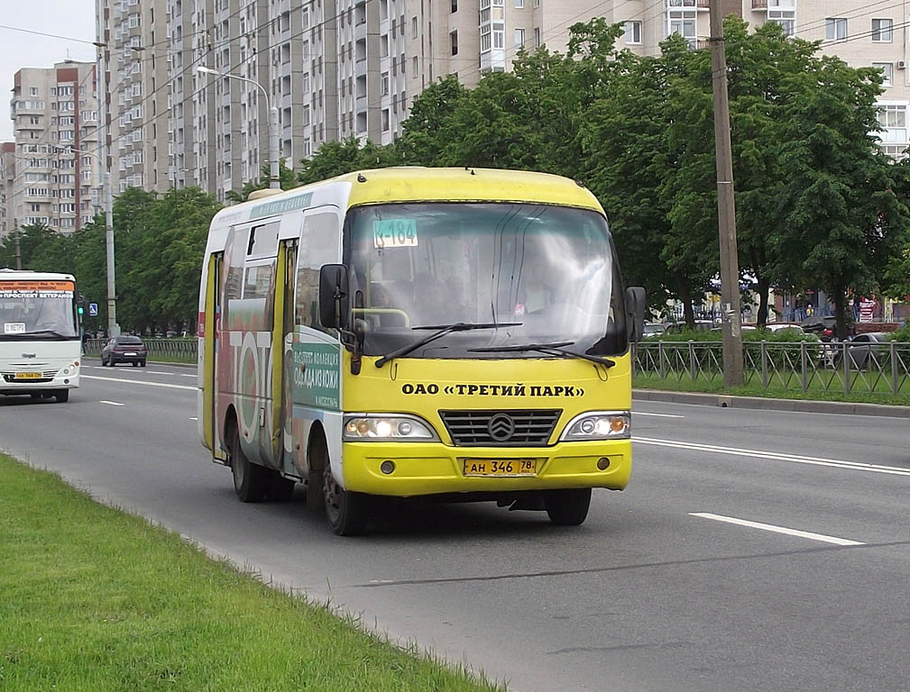 Санкт-Петербург, Golden Dragon XML6720C № АН 346 78