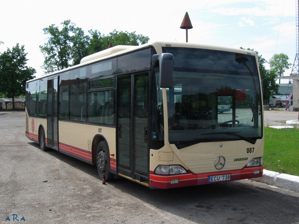 Литва, Mercedes-Benz O530Ü Citaro Ü № 087