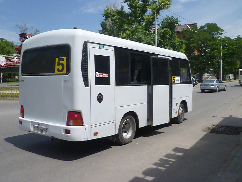 Ростовская область, Hyundai County SWB C06 (РЗГА) № Т 115 КН 161