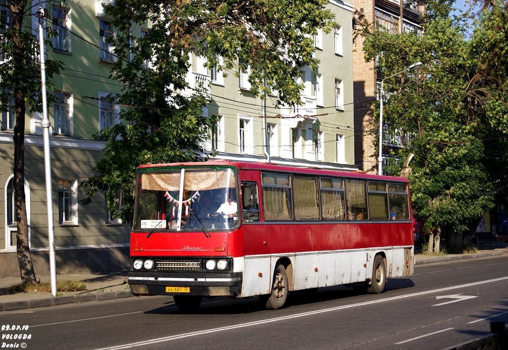 Вологодская область, Ikarus 250.59 № АА 687 35