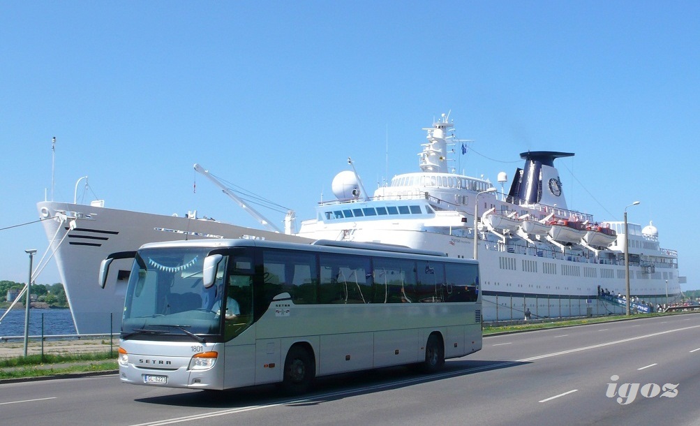 Латвия, Setra S415GT № 1801