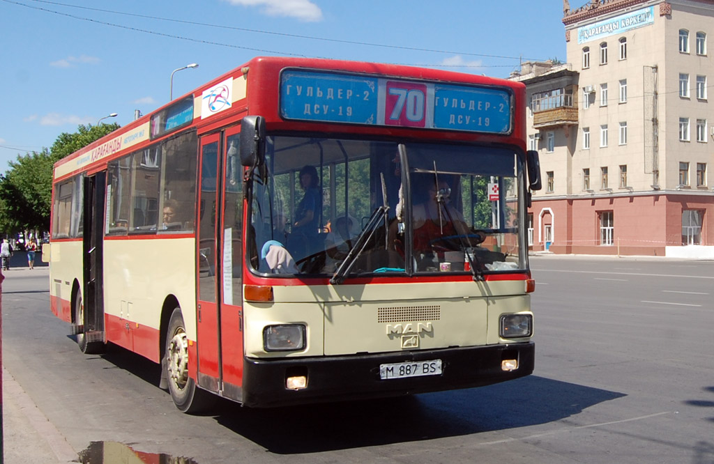 Карагандинская область, MAN 791 SL202 № M 887 BS