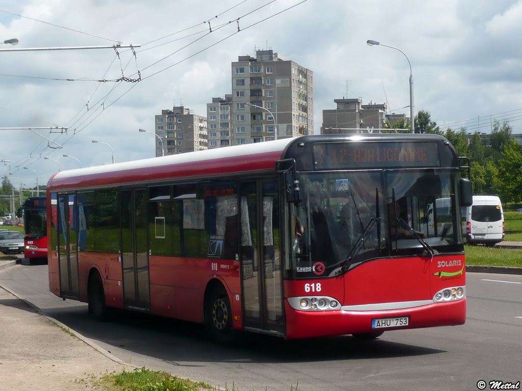 Литва, Solaris Urbino II 12 № 618