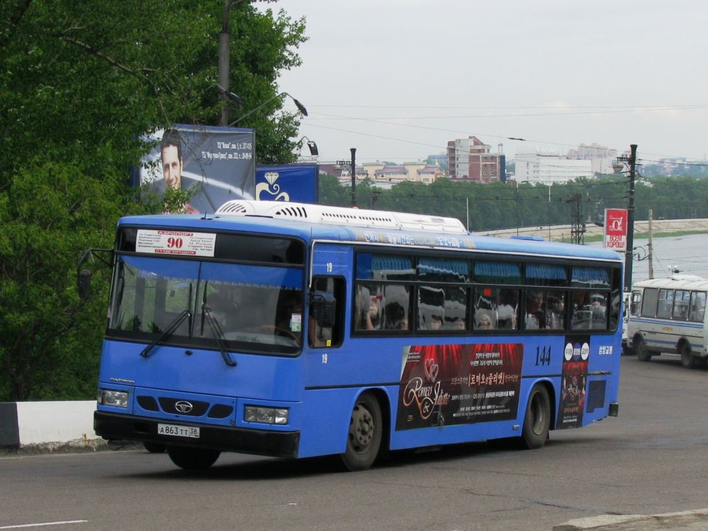 Иркутская область, Daewoo BS106 Royal City (Busan) № А 863 ТТ 38