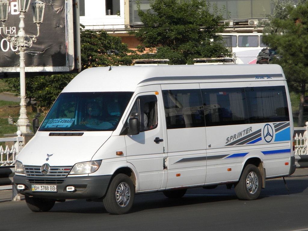 Одесская область, Mercedes-Benz Sprinter W903 313CDI № BH 3788 BB