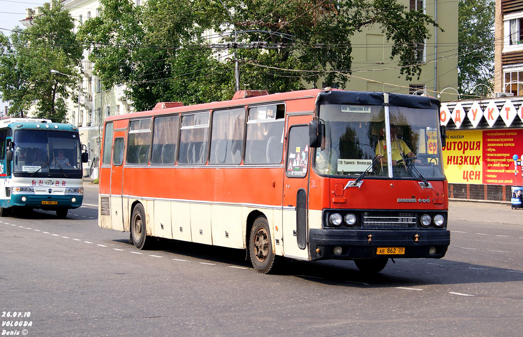 Вологодская область, Ikarus 250.59 № АЕ 862 35