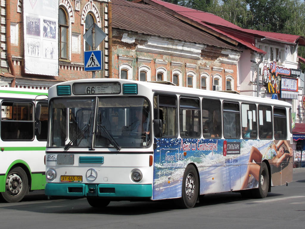 Пензенская область, Mercedes-Benz O305 № АТ 445 58