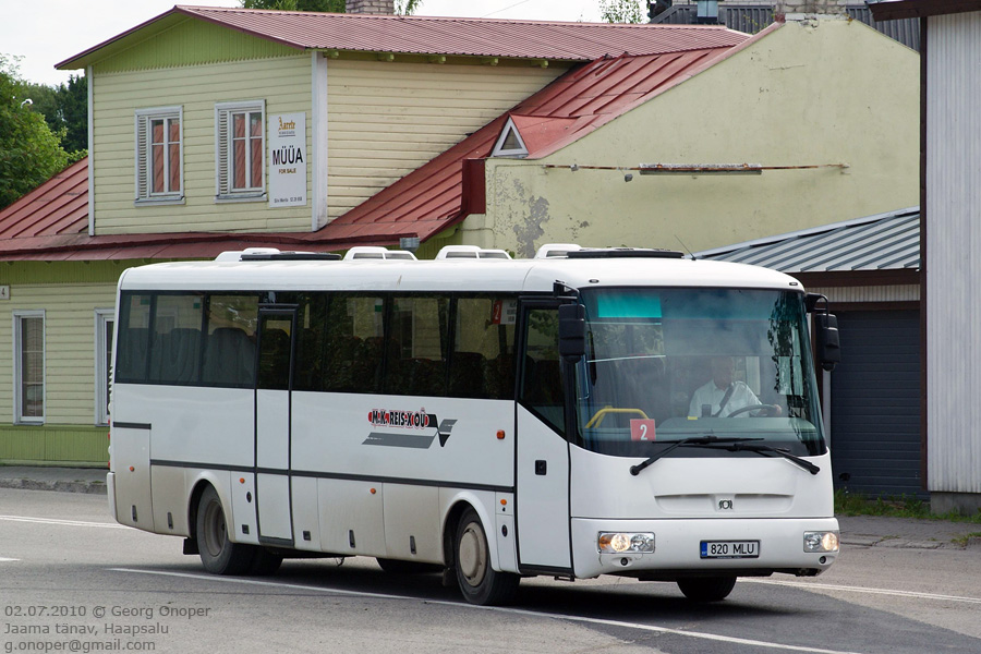 Эстония, SOR C 10.5 № 820 MLU