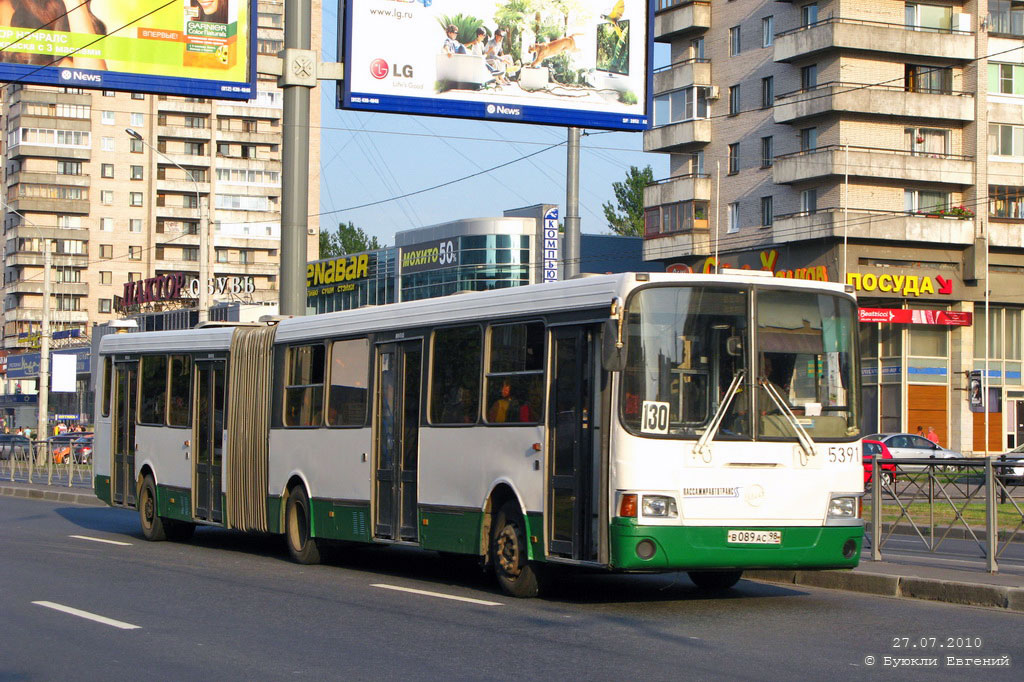 Санкт-Петербург, ЛиАЗ-6212.00 № 5391