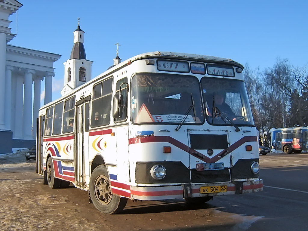 Nizhegorodskaya region, LiAZ-677M (BARZ) № АК 504 52