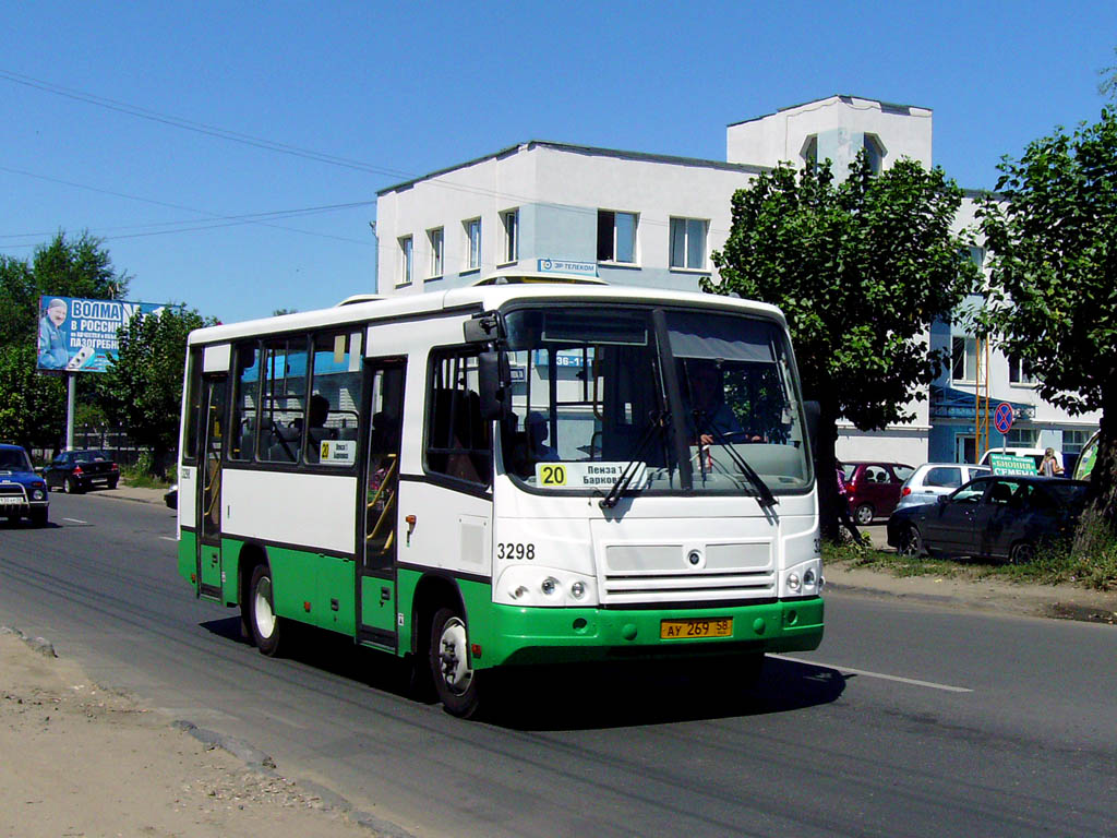 Пензенская область, ПАЗ-320402-03 № 3298