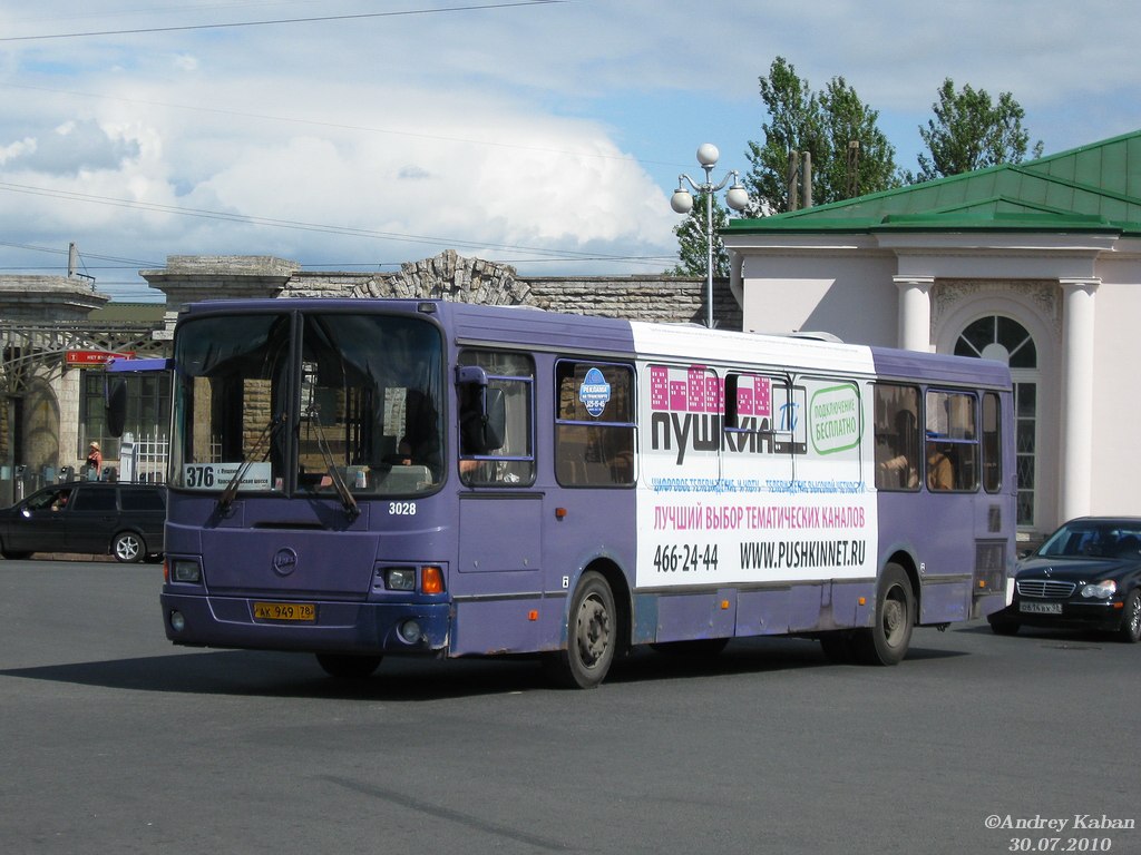 Санкт-Петербург, ЛиАЗ-5256.25 № 3028