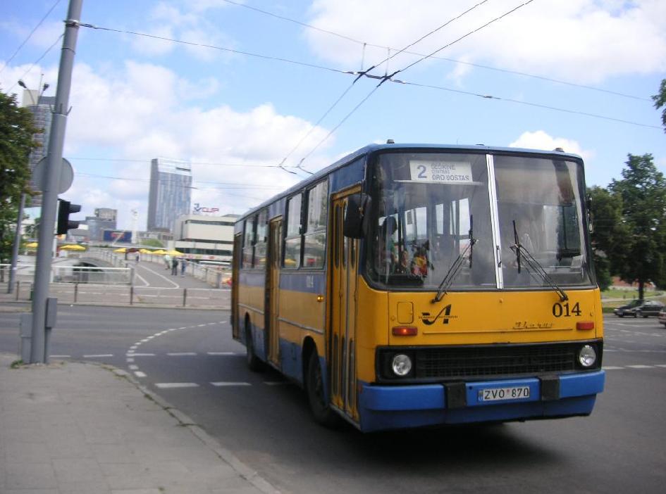 Литва, Ikarus 260 (280) № 014