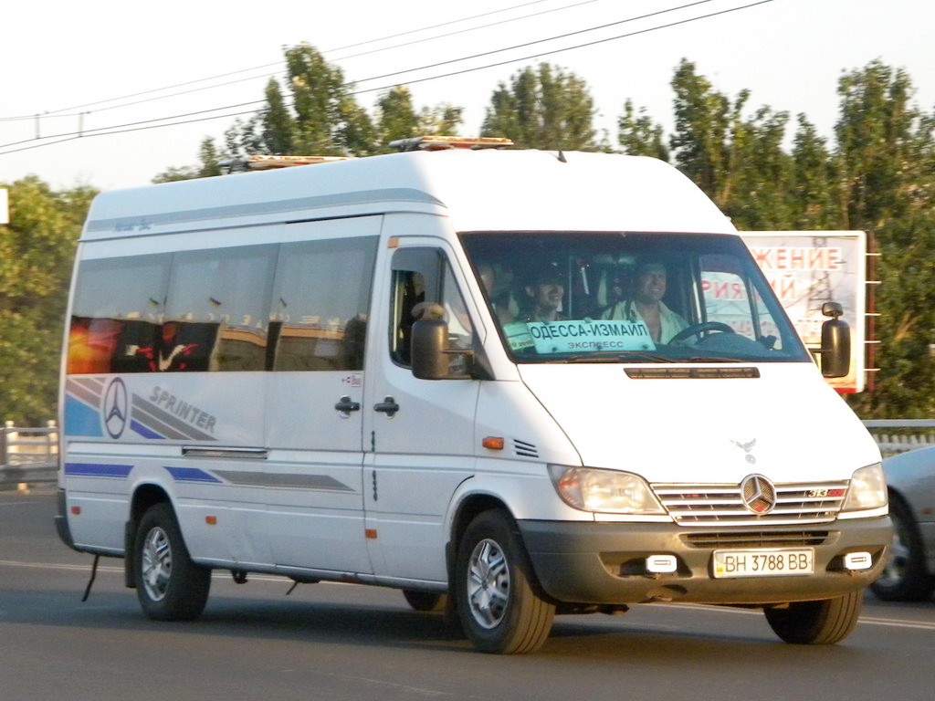 Одесская область, Mercedes-Benz Sprinter W903 313CDI № BH 3788 BB