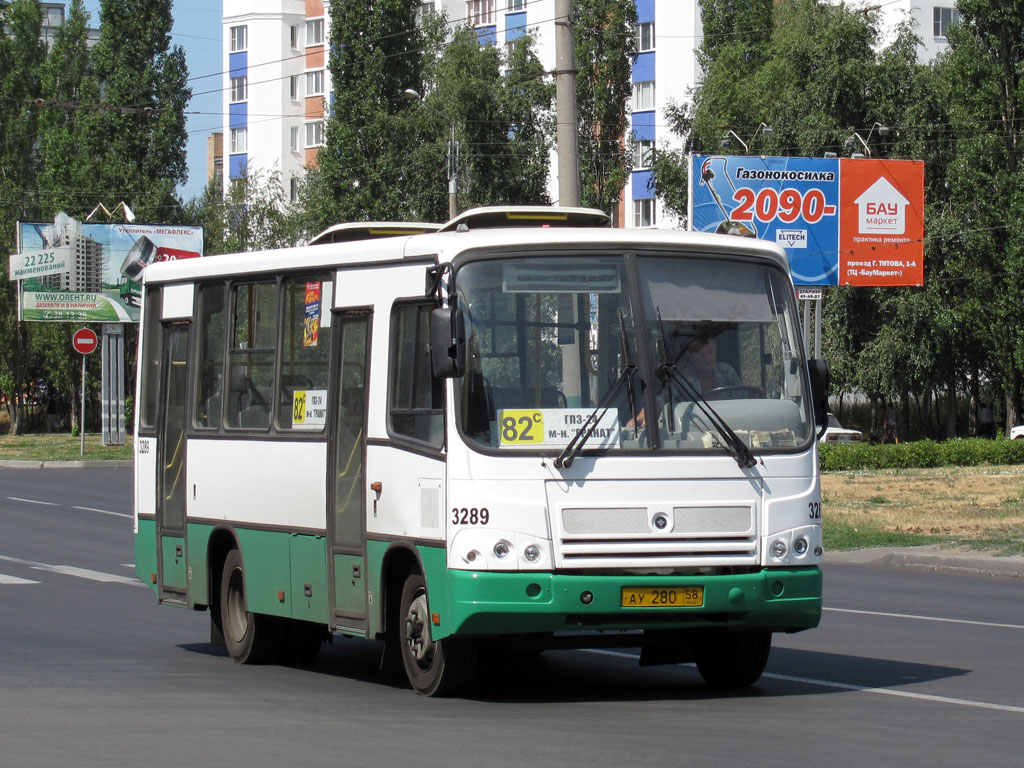 Пензенская область, ПАЗ-320402-03 № 3289