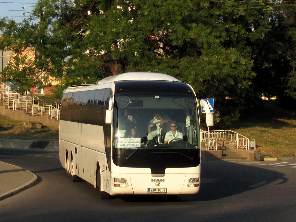 Чехия, MAN R08 Lion's Coach L RHC444 L № 9A0 6854