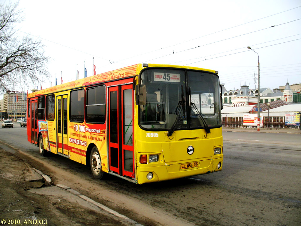 Нижегородская область, ЛиАЗ-5256.26 № 70905