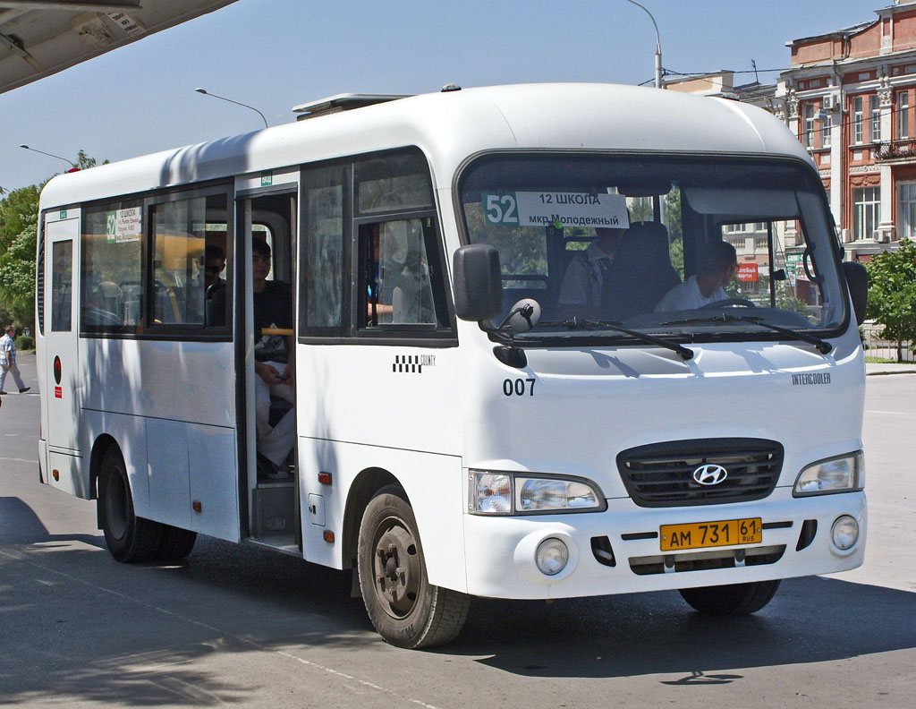 Ростовская область, Hyundai County LWB (ТагАЗ) № 007