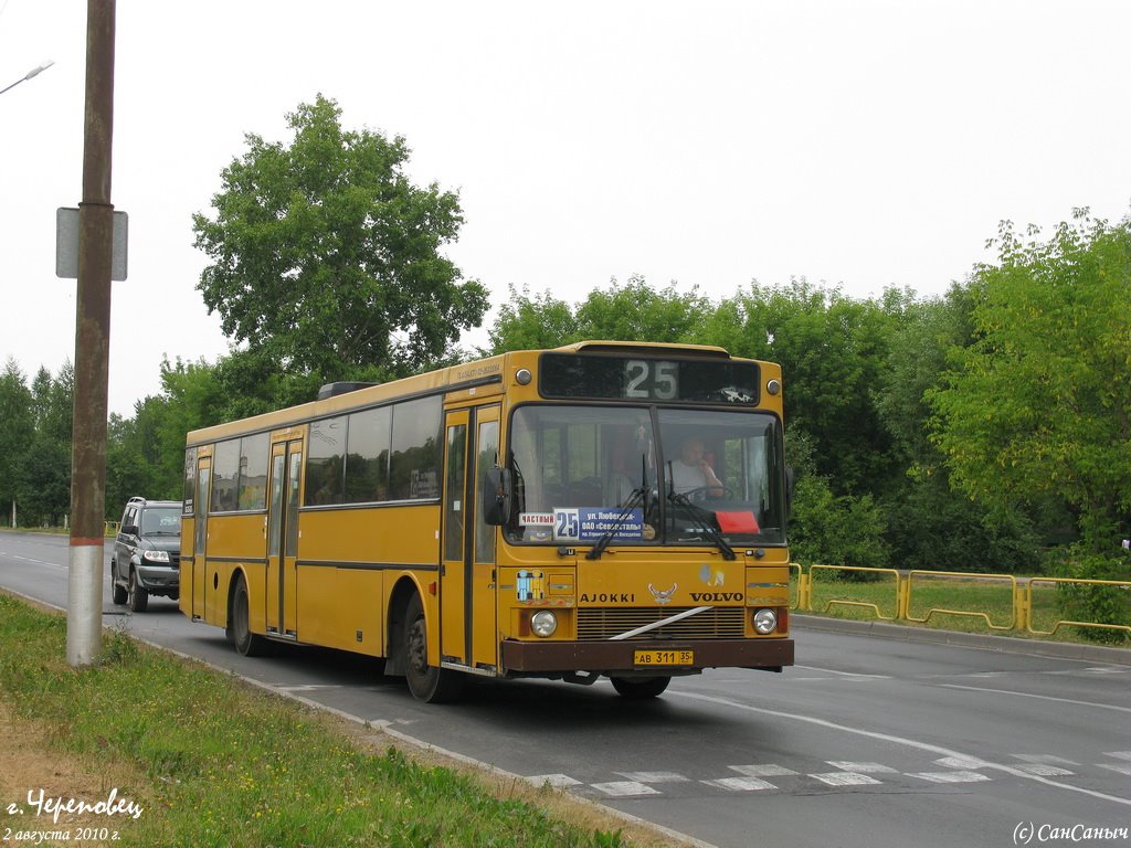 Вологодская область, Ajokki City № АВ 311 35