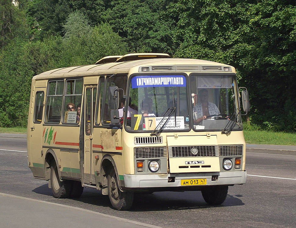 Ленинградская область, ПАЗ-32053 № АМ 013 47