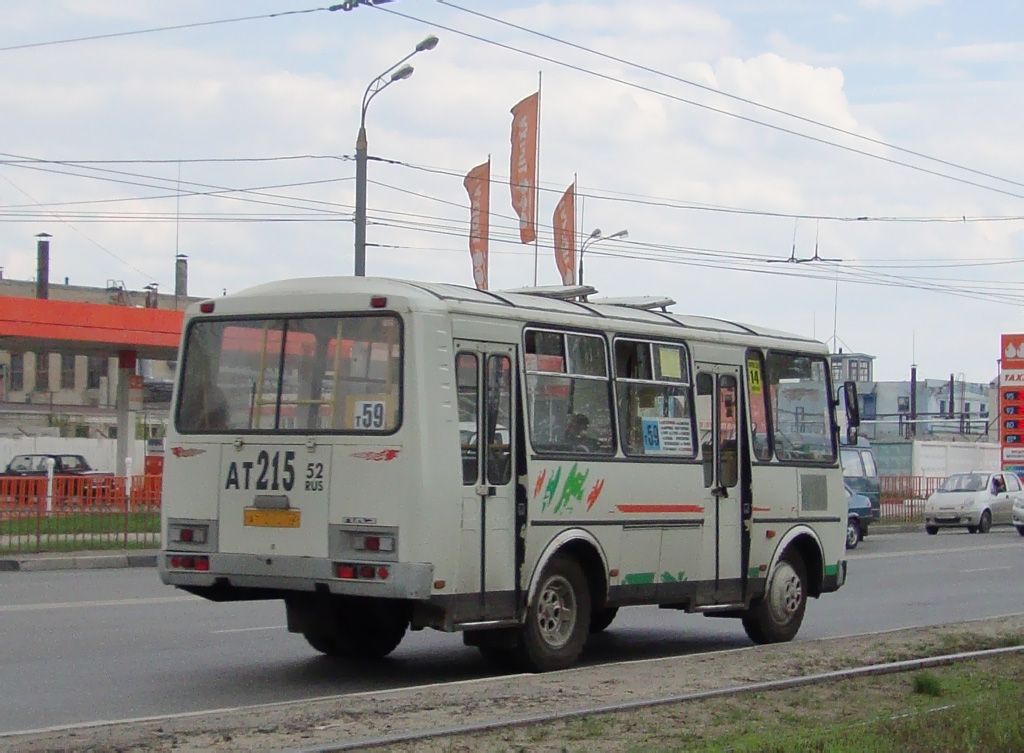 Нижегородская область, ПАЗ-32054 № АТ 215 52