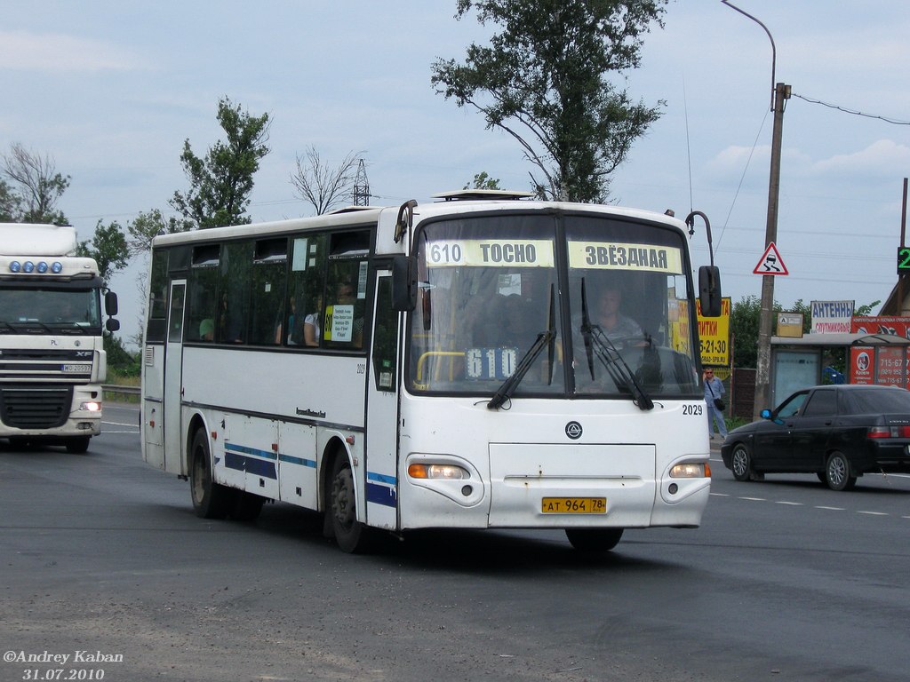 Ленинградская область, КАвЗ-4238-00 № 2029