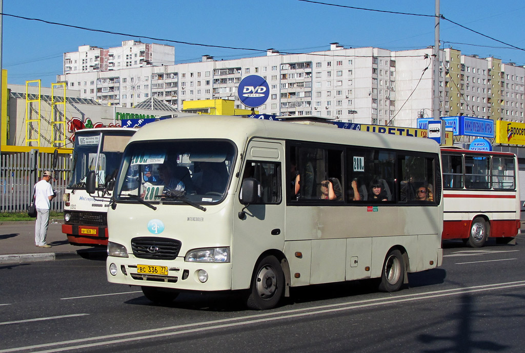 Москва, Hyundai County SWB C08 (РЗГА) № ВС 336 77