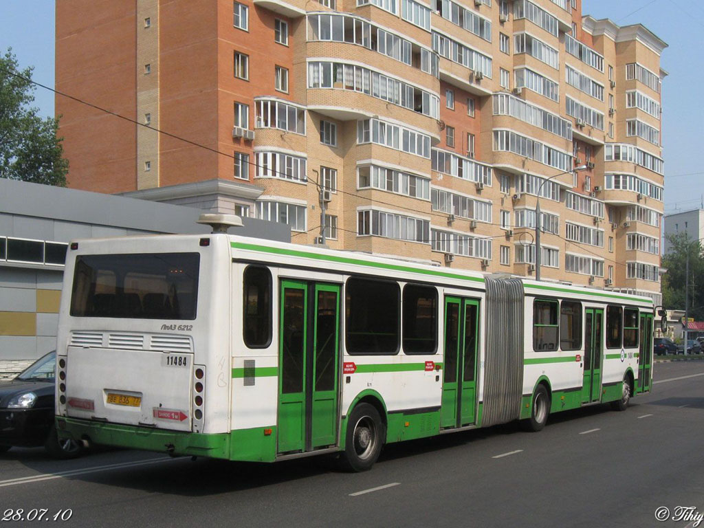 Москва, ЛиАЗ-6212.01 № 11484