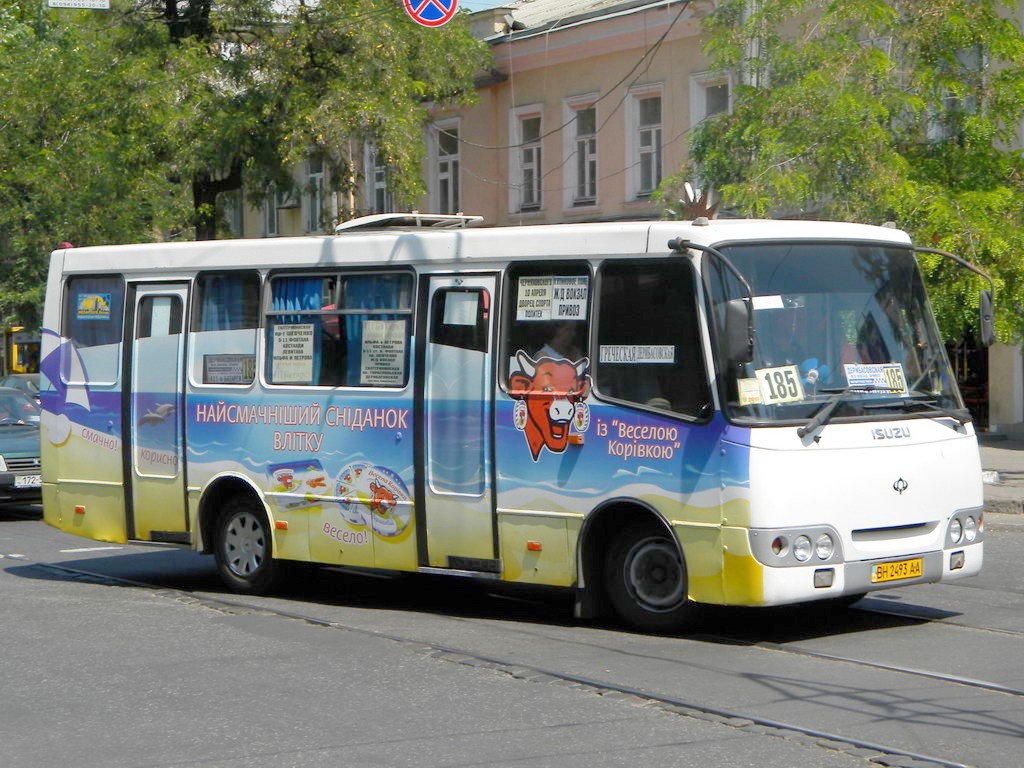 Одесская область, Богдан А09202 № BH 2493 AA