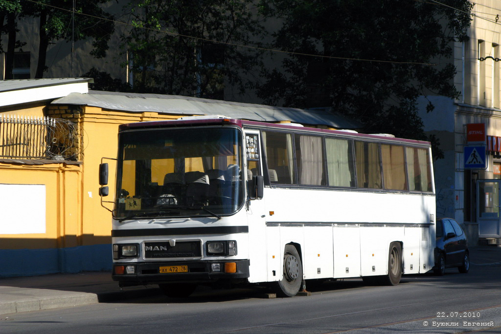 Санкт-Петербург, MAN 288 SR280H № АХ 472 78