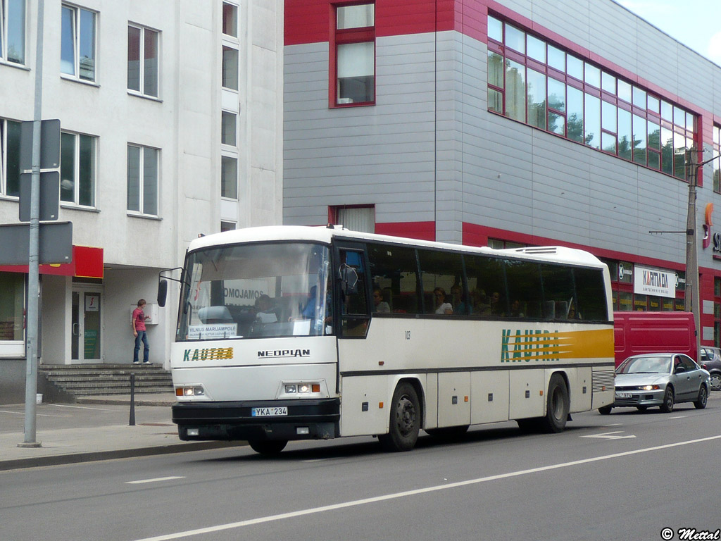 Литва, Neoplan N316K Transliner № 103