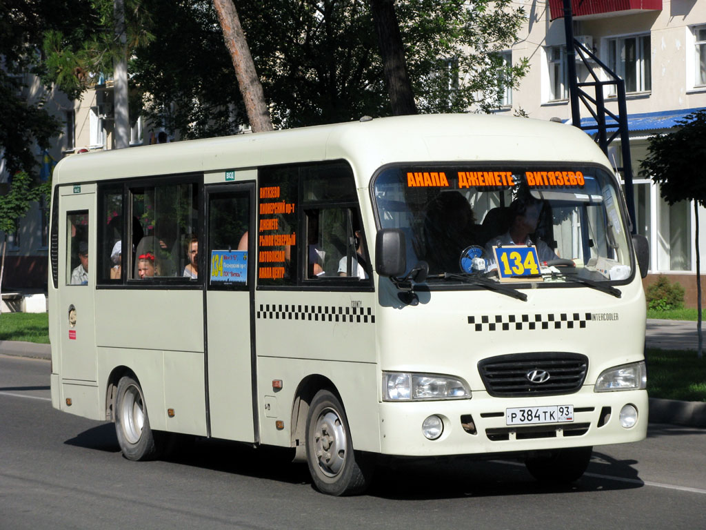 Краснодарский край, Hyundai County SWB C08 (РЗГА) № Р 384 ТК 93