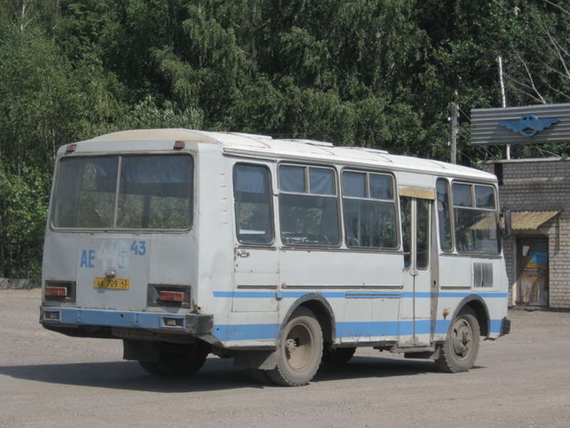 Кировская область, ПАЗ-3205-110 № АК 709 43