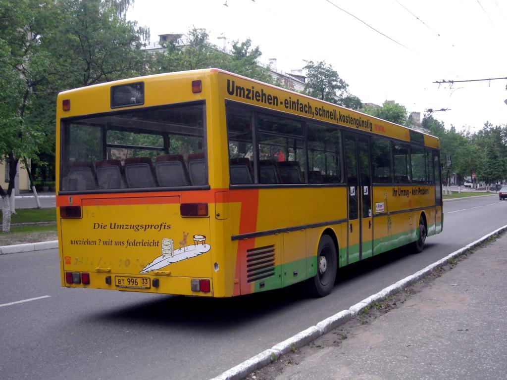 Vladimir region, Mercedes-Benz O407 č. ВТ 996 33