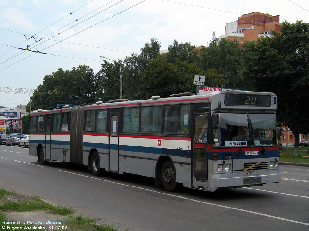 Полтавская область, Säffle № BA 6254 AA