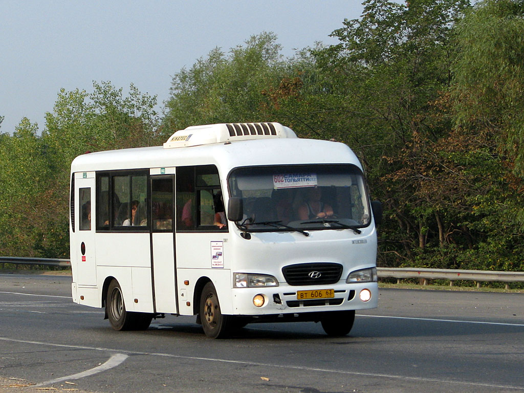 Самарская область, Hyundai County SWB C08 (ТагАЗ) № ВТ 606 63