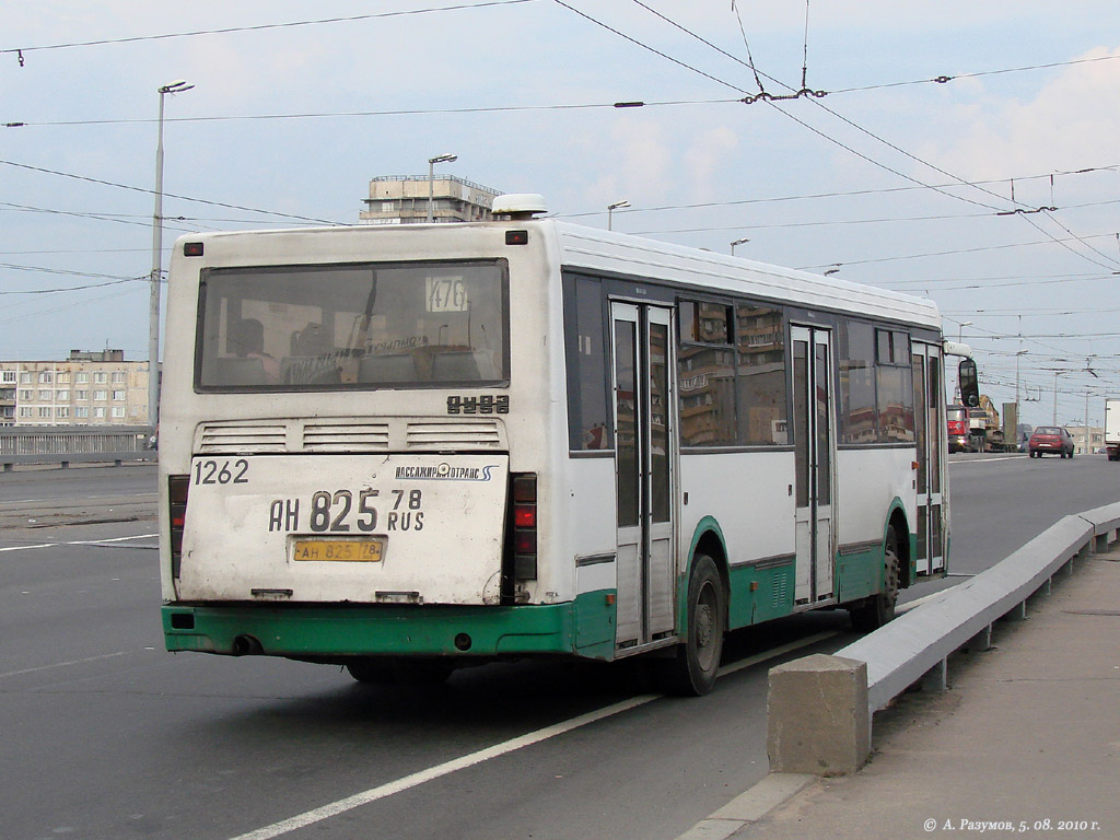 Санкт-Петербург, ЛиАЗ-5256.25 № 1262