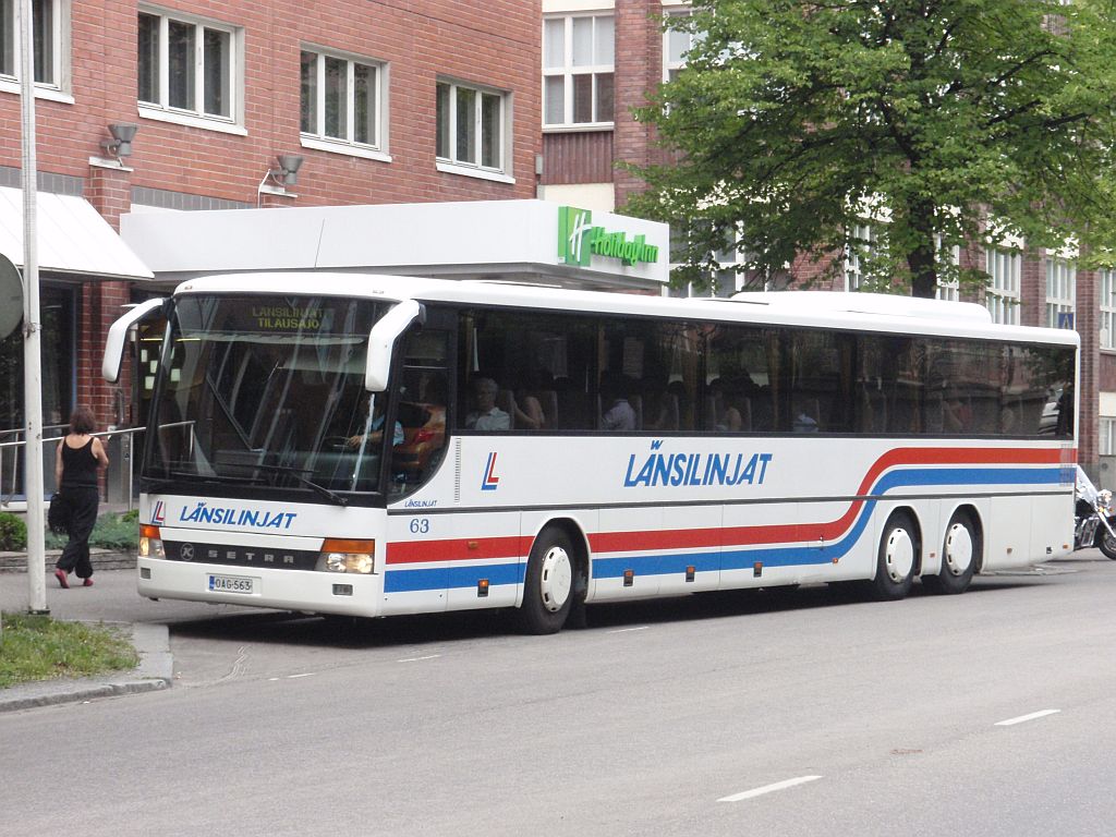 Финляндия, Setra S319UL № 63