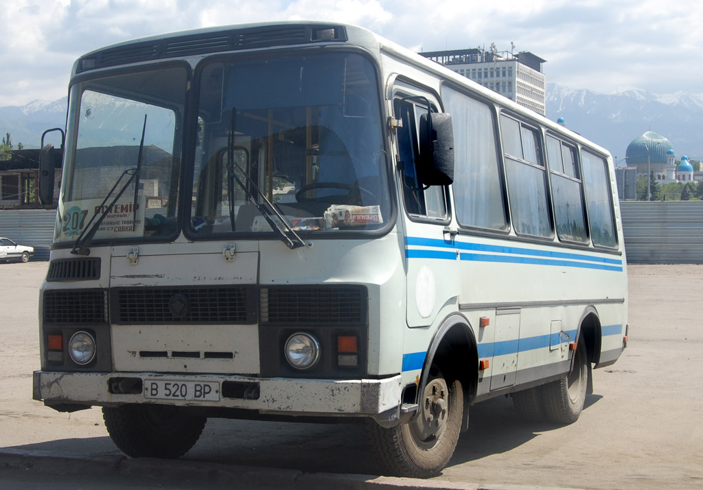 Алматинская область, ПАЗ-3205-110 № B 520 BP