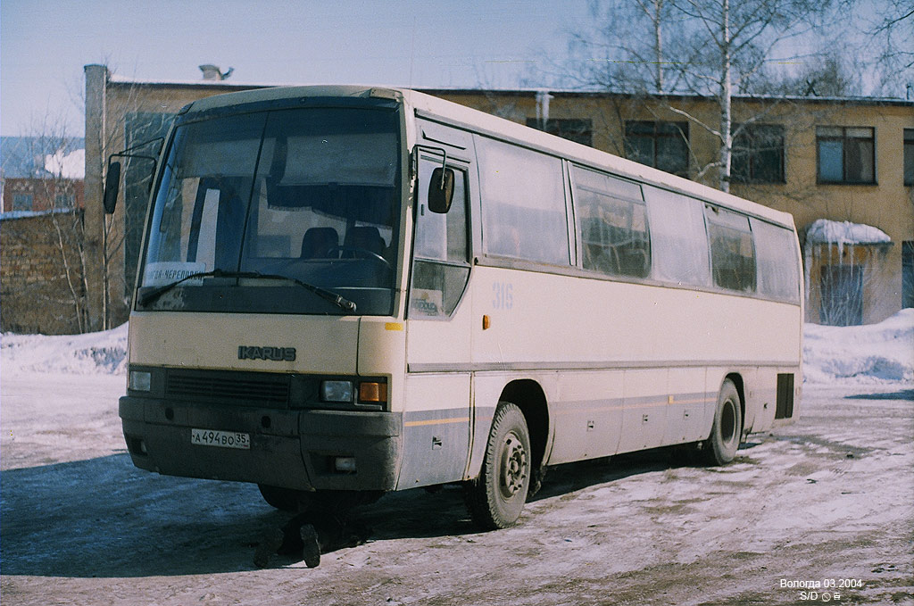 Вологодская область, Ikarus 365.10 № 316