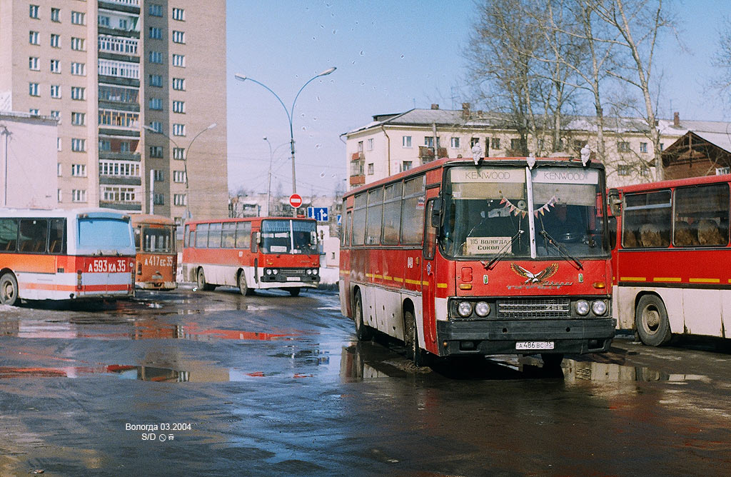 Вологодская область, Ikarus 256.74 № 049; Вологодская область — Разные фотографии