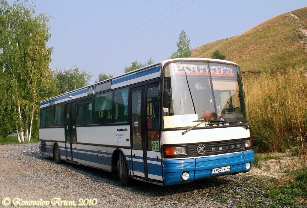 Пермский край, Setra S215SL № Т 857 СК 59