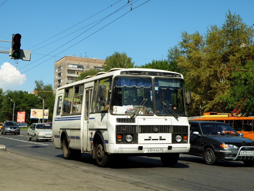 Нижегородская область, ПАЗ-32053 № Х 844 ВА 52