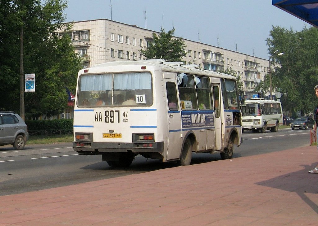 Ленинградская область, ПАЗ-3205-110 № АА 897 47