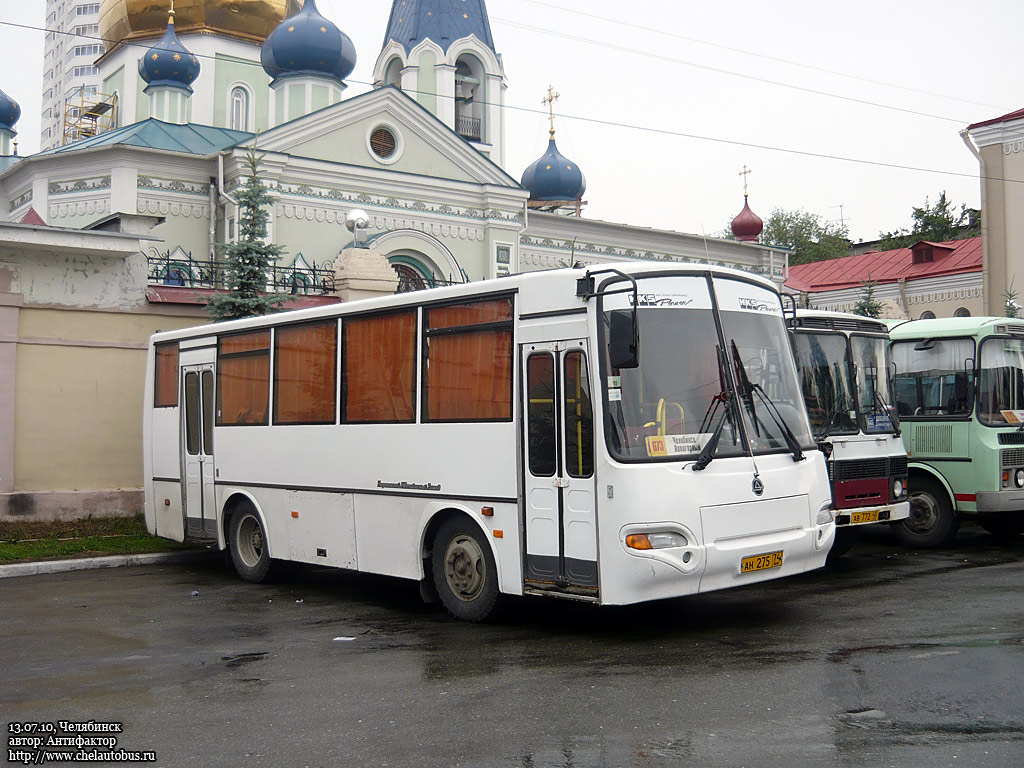 Chelyabinsk region, PAZ-4230-01 (2-2) (KAvZ) # АН 275 74