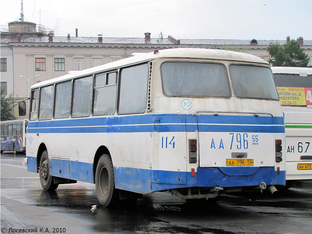 Omsk region, LAZ-695T Nr. 114