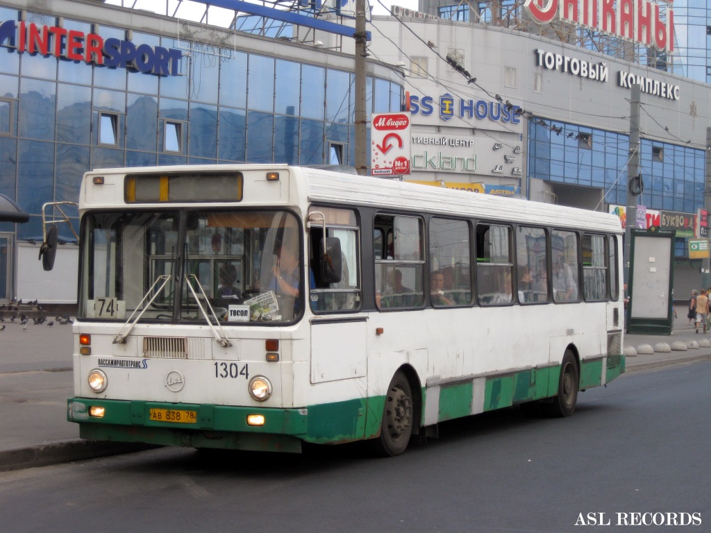 Санкт-Петербург, ЛиАЗ-5256.25 № 1304