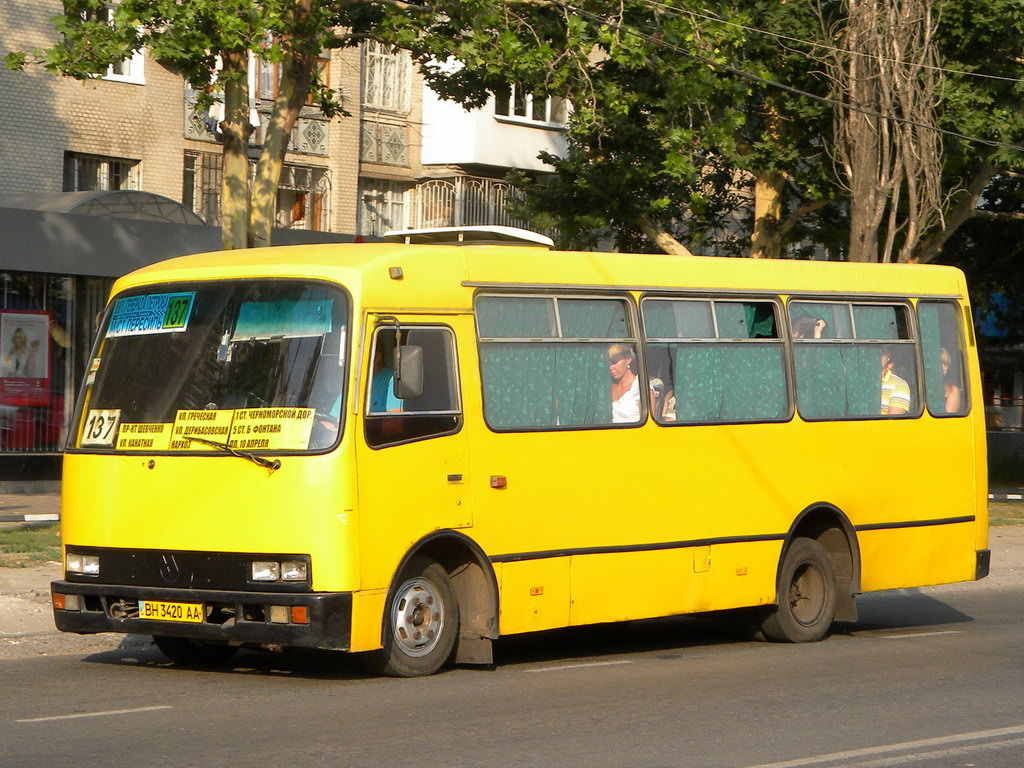 Одесская область, Богдан А091 № BH 3420 AA