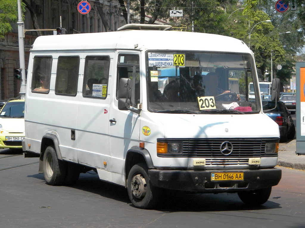 Одесская область, Mercedes-Benz T2 609D № BH 0146 AA